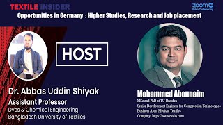 Opportunities in Germany : Higher Study, Job Placement and Permanent Residency ।। TEXTILE INSIDER ।।