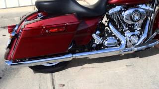 2009 Red Hot Sunglo Street Glide