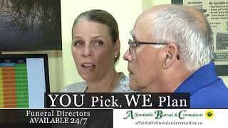 Affordable Burial & Cremation - You Pick We Plan