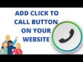 How to add click to call button on your website 2020 || Digital Rakesh