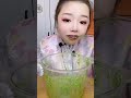 asmr full video matcha shaved ice ice eating