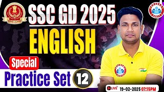 SSC GD 2025 | SSC GD English Special Practice Set 12 | English MCQs For SSC GD | SSC GD English PYQs