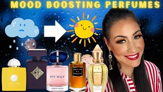 Uplifting Perfumes | Perfumes that make me feel happy when I'm sad #perfumecollection #perfume