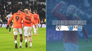 LATE DRAMA AT PRIDE PARK 🔥 | Extended highlights; Derby v SWFC