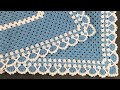 Easy crochet baby blanket/Craft & crochet blanket pattern 2371 /how to Crochet a Granny Square for B