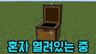 내가 열고 있는 거 아니야(마인크래프트)