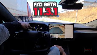 FSD Beta 11.3.1 -  Highway Regression Test