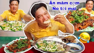 4kg trứng cá Ngát, Chuột đồng , cá chiên và một mâm cơm \