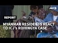 Residents in Myanmar react after three-day ICJ hearing on genocide case | AFP