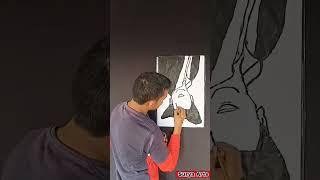Bageshwar Dham Sarkar Painting 🚩🚩#shorts #viral #shortvideo