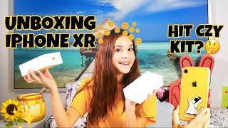 iPhone XR - UNBOXING  💛📱 / samosiaa