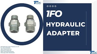 1FO ORFS male hydraulic adapters｜SAE O-ring boss S-series pipe adapter