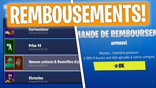 Remboursements Des Skins Disponibles Sur Fortnite Battle Roy - remboursements des skins disponibles sur fortnite battle royale