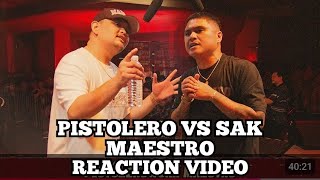 Pangil Sa Pangil: PISTOLERO vs SAK MAESTRO PRODUCER REACTION