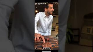 سناب بن قاسم وطبخ شورتريب مع عايض 😍🔥