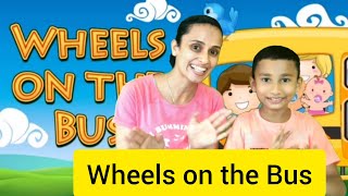 Wheels on the bus | Nursery Rhymes | Kids Songs | Preschool Learning |