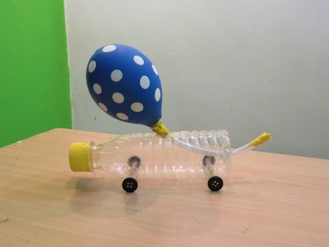 How to make a Balloon powered car very simple - Easy balloon Jet car Tutorials How to make a Balloon powered car very simple - Easy balloon Jet car Tutorials