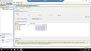 Using the Database Engine Tuning Advisor