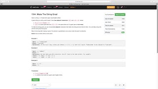 Make The String Great | LeetCode 1544