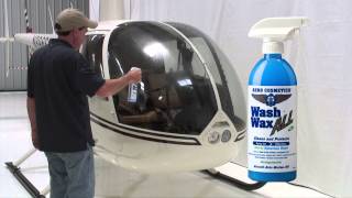 How to clean Helicopter Windows - Helicopter window cleaner