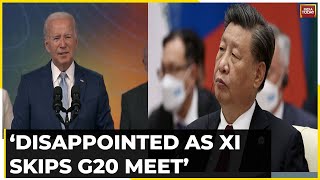 G20 Summit 2023: Joe Biden 'Disappointed' Over Xi Jinping's Absence From G20 Summit In Delhi