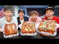 British College Students try Detroit Pizza!