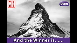 And the winner of the MH Tutorials / BENQ challenge is....