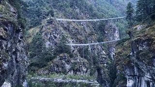 Phakding to Namche Bazaar Everest Trek Nepal