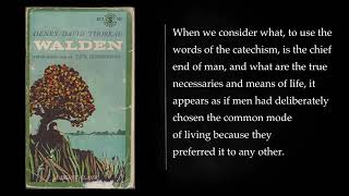 WALDEN and ON THE DUTY OF CIVIL DISOBEDIENCE by Henry David Thoreau. Full Length Audiobook.