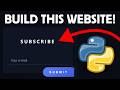 Build an Email Subscription System with Python Flask (Send Emails via SMTP)