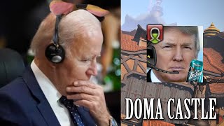 Trump and Biden get stuck in Doma Castle Dungeon Roulette - Final Fantasy XIV