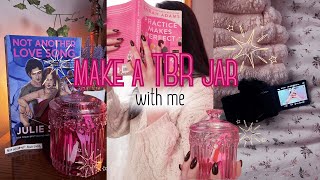 make a TBR jar with me 🫙 💗