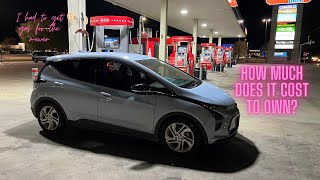 2022 Chevy Bolt EV Cost of Ownership