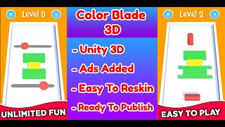 Color Saw 3D Top Trending Game Unity Source Code