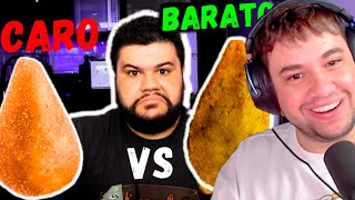 COXINHA CARA vs COXINHA BARATA