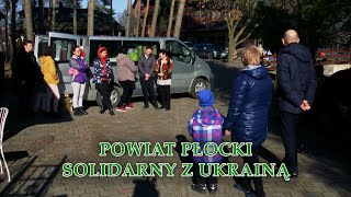 Powiat płocki solidarny z Ukrainą