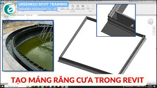 HỎI & ĐÁP #08-TÍNH TOÁN MÁNG THU NƯỚC/MÁNG RĂNG CƯA & TẠO FAMILY TRONG REVIT |GREENERSO TRAINING #42