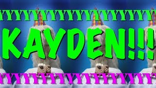 HAPPY BIRTHDAY KAYDEN! - EPIC Happy Birthday Song