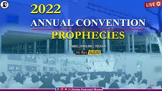 TPM 2022 Annual Convention Chennai | Prophecies | TPM Messages | The Pentecostal Mission | CPM