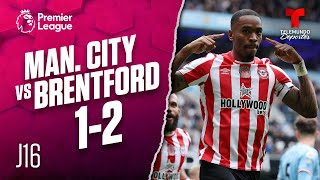 Highlights & Goals: Man. City vs. Brentford 1-2 | Premier League | Telemundo Deportes