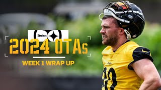 Sideline Report: Wrapping up Week 1 of 2024 OTAs | Pittsburgh Steelers