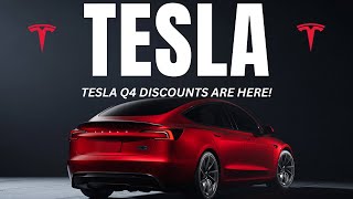 Tesla Q4 Discounts ($2,500 OFF) Are HERE!