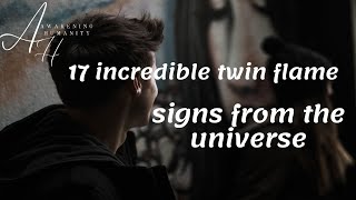 17 incredible twin flame signs from the universe