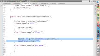GUI 3- getText setText