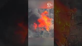 Sky 5 shows moments wildfire engulfs, destroys Guthrie home