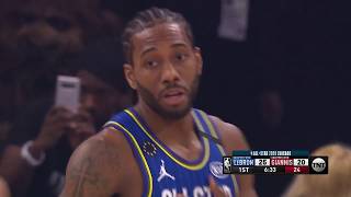 Kawhi Leonard Goes Off For 25 First Half Points In 2020 NBA All-Star Game
