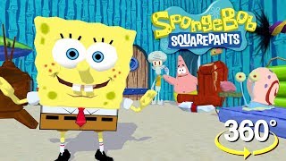 Spongebob Squarepants! - 360° Where's Gary? - (The First 3D VR Game Experience!)