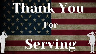 Thank You For Your Service 2021 From Bliss Plum Tree, LLC \u0026 Malka's House