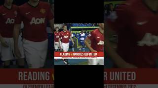Reading vs Manchester United 2012-2013