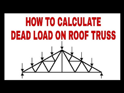 Roof Truss || Dead Load || Live Load || Wind Load Calculations part - 1 Roof Truss || Dead Load || Live Load || Wind Load Calculations part - 1